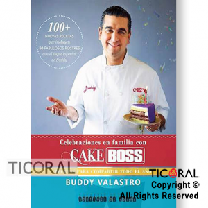 LIBRO REPOSTERIA CELEBRACIONES EN FAMILIA CON CAKE BOSS x 1